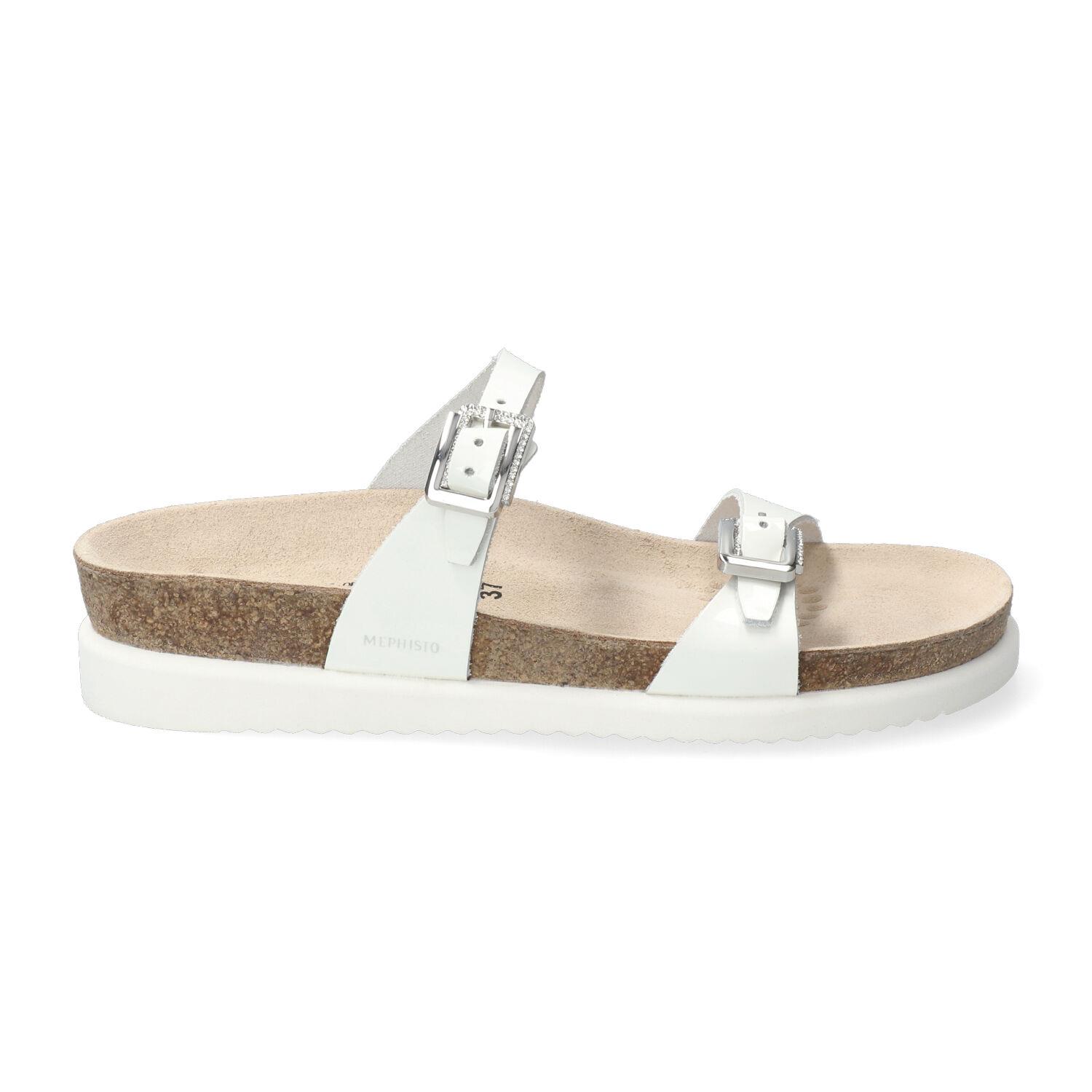 mules femme modèle Halya blanc - Mephisto